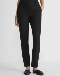 Hot Lafayette 148 New York Acclaimed Stretch Essex Slim Pant Black