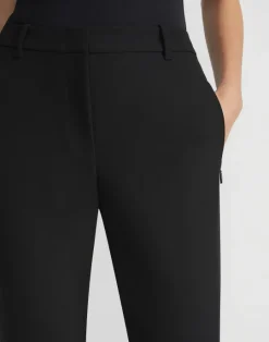 Hot Lafayette 148 New York Acclaimed Stretch Essex Slim Pant Black