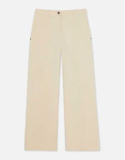Best Lafayette 148 New York Bi-Stretch Pima Cotton Fulton Cropped Pant Olive