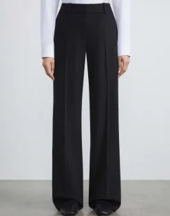 Discount Lafayette 148 New York Camel Hair Sullivan Pant Black