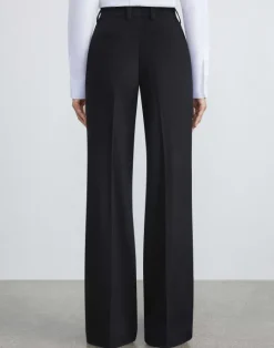 Discount Lafayette 148 New York Camel Hair Sullivan Pant Black