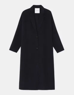Lafayette 148 New York Cashmere Cardigan Coat Black