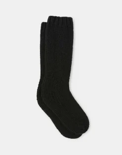 Discount Lafayette 148 New York Cashmere Socks Black