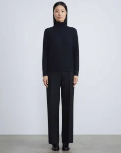 Hot Lafayette 148 New York Cashmere Turtleneck Sweater Antique Ruby