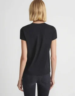 Hot Lafayette 148 New York Cotton Jersey Modern Tee White