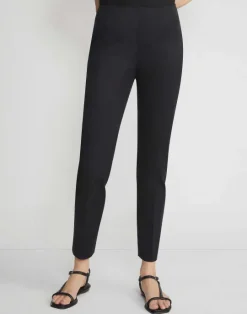Best Lafayette 148 New York Cotton Sateen Stanton Pant Ink