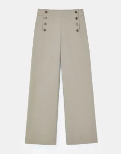 Best Lafayette 148 New York Cotton Twill Seabring Pant Navy