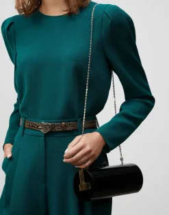 Best Lafayette 148 New York Cylinder Clutch Black