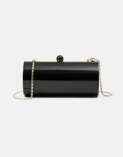 Discount Lafayette 148 New York Cylinder Clutch Black