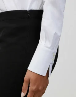 Discount Lafayette 148 New York Finesse Crepe Bleecker Pant Roselle