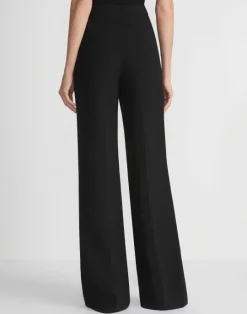 Online Lafayette 148 New York Finesse Crepe Dalton Pant Scarlet