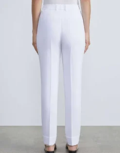 Lafayette 148 New York Finesse Crepe Essex Slim Pant Black