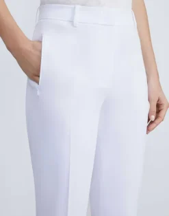 Lafayette 148 New York Finesse Crepe Essex Slim Pant Black