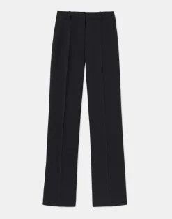 Sale Lafayette 148 New York Finesse Crepe Gates Pant Antique Ruby