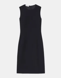 Hot Lafayette 148 New York Finesse Crepe Sheath Dress Black