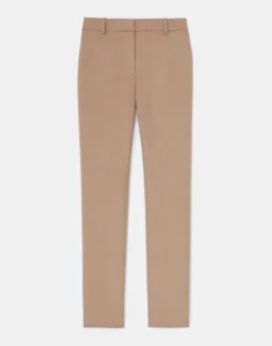 Discount Lafayette 148 New York Hair Clinton Ankle Pant Camel