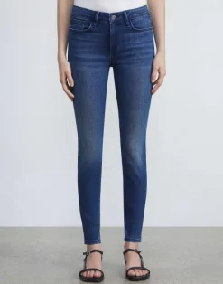 Lafayette 148 New York L148 Denim Mercer Skinny Jean Empire Indigo