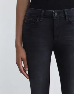 Online Lafayette 148 New York L148 Denim Mercer Skinny Jean Washed Onyx