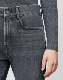 Hot Lafayette 148 New York L148 Denim Reeve Straight Jean Washed Onyx