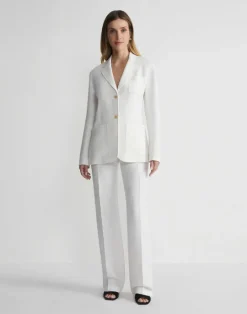 Best Lafayette 148 New York Linen Gates Pant White