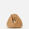 New Lafayette 148 New York Nappa Leather Pochette Camel