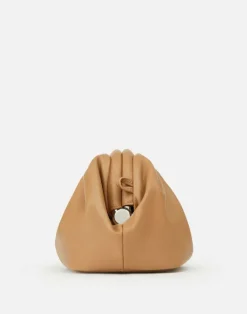 New Lafayette 148 New York Nappa Leather Pochette Camel