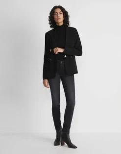 Clearance Lafayette 148 New York Punto Milano Lyndon Blazer Ink