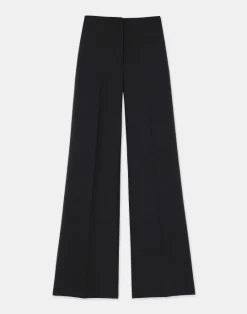 Hot Lafayette 148 New York Responsible Wool Double Face Thames Pant Black