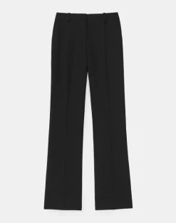 Outlet Lafayette 148 New York Responsible Wool Double Face Gates Pant Black