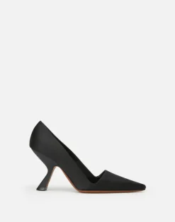 New Lafayette 148 New York Satin Pump Black