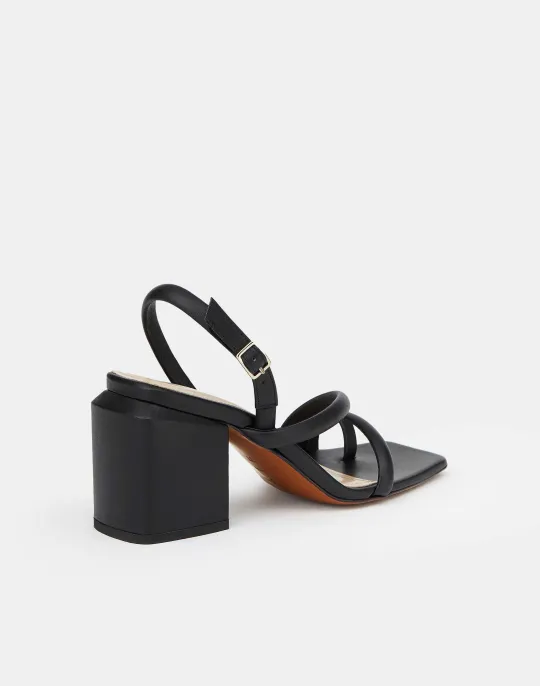 Clearance Lafayette 148 New York Soft Calfskin Leather Heeled City Sandal Copper