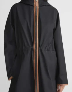 Clearance Lafayette 148 New York Techno Twill Anorak White