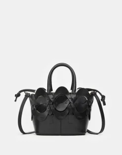 Hot Lafayette 148 New York Vachetta Leather 8 Knot Tote—Mini Cherry